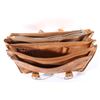 Image 8 : Hand Tooled Genuine Leather Satchel or Briefcase