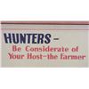 Image 2 : 1940's Pennsylvania Game Commission Hunters Sign