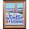 Image 1 : 1940's Pennsylvania Game Winter Feeding Sign