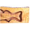 Image 3 : Mid 1900's Walleye Hanging Teak Wood Carving