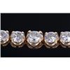 Image 11 : EXCELLENT 9.83 ct. Diamond & 14K Gold Bracelet