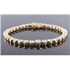 Image 9 : EXCELLENT 9.83 ct. Diamond & 14K Gold Bracelet