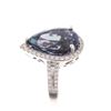 Image 14 : RARE Tanzanite & Diamond 14K Gold Ring w/ GIA