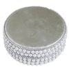 Image 2 : India Arts & Crafts Beaded Pearl Jewel Box Trinket Case