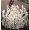 Image 1 : Maria Theresa Style Chandelier With Trailing Crystal