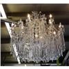 Image 2 : Maria Theresa Style Chandelier With Trailing Crystal