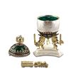 Image 3 : Faberge Inspired 1900 Trans-Siberian Railway Royal Russian Egg