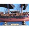Image 4 : Wooden Caribbean Pirate Ship Model Limited 26" - Black Sails