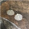 Image 1 : Pierced Silver Leaves, Filigree Dangle Earrings