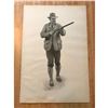 Image 1 : Early 1900's Half-Tone Print, A.B. Frost, The Huntsman