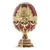 Image 2 : St Petersburg Royal Inspired Russian Egg with Clock