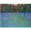 Image 1 : Impressionism OIL PAINTING GREEN FOREST Plein Air