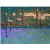 Image 3 : Impressionism OIL PAINTING GREEN FOREST Plein Air