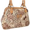 Image 4 : Guess Estara Brown Satchel Floral Handbag