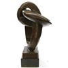 Image 5 : GEOMETRIC ABSTRACTION Bronze Metal Sculpture Statue Abstract Modern Art 29" x 22"