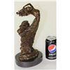 Image 8 : Seductive Dancer Girl in the Wind Bronze Sculpture Statue by Vitaleh 12" x 7"