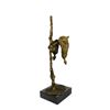 Image 6 : PERSISTENCE OF MEMORY (1931) by Dali Melting Clock Bronze Sculpture 13.5" x 5"