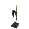 Image 8 : PERSISTENCE OF MEMORY (1931) by Dali Melting Clock Bronze Sculpture 13.5" x 5"