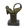 Image 10 : Bronze Sculpture of Mermaid Resting on a Rock 9" x 7"