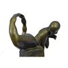 Image 4 : Bronze Sculpture of Mermaid Resting on a Rock 9" x 7"