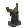 Image 9 : Bronze Sculpture of Mermaid Resting on a Rock 9" x 7"