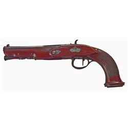 c1830 Continental Single Shot Percussion Pistol
