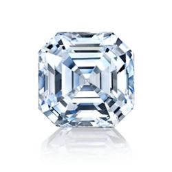4ct Asscher Cut Bianco Diamond