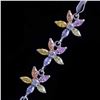 Image 2 : Multi-colored Spring Flower Bracelet
