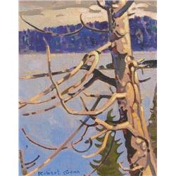 Robert Genn FCA (Canadian, 1936 - ) Dead pine at 