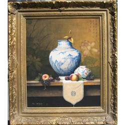 Ken Fleisch (American, 20th Century) Peaches, plu