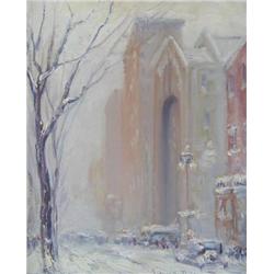 Johann Berthelsen (American, 1883-1972) Temple Em