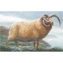 Barry L. Driscoll (British, 1926 - ) Manx Loughta