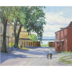  Alice Judson (American, 1876-1948) Walking along