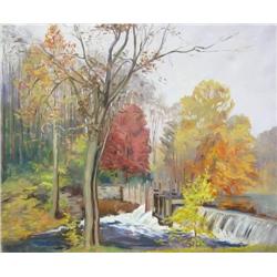   Alice Judson (American, 1876-1948)   Red Oak Mi