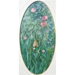   J. Herbert Allchin (British, 1851-1923)   Moth 