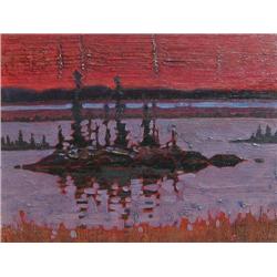   Robert Genn FCA (Canadian, 1936 - )   Blood Isl