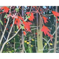   Robert Genn FCA (Canadian, 1936 - )   Wood edge