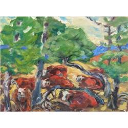   Sonia Cornwall (Canadian, 1919 - )   The shady 