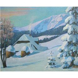 Rudolph Karasek (Czechoslovakian, 1895 - ) Cabin 