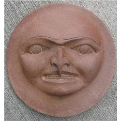 William (Bill) Reid RCA (Canadian, 1920-1998)   Moon Mask, c.1990