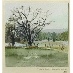 Oskar Gramann (Canadian, 1909 - ) Treed