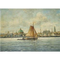 J. Burgers (Dutch 19th/20th Century) Sa