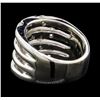 Image 3 : 0.88 ctw Diamond Ring - 14KT White Gold
