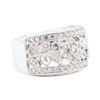 0.50 ctw Diamond Ring - 18KT White Gold
