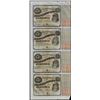 Image 1 : Uncut Sheet of (4) State of Louisiana Baby Bond Obsolete Notes