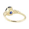 Image 3 : 2.03 ctw Sapphire and Diamond Ring - 14KT Yellow Gold