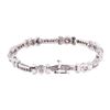 Image 2 : 2.05 ctw Diamond Bracelet - 14KT White Gold