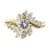 Image 2 : 1.15 ctw Diamond Ring - 14KT Yellow Gold