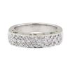 Image 2 : 0.75 ctw Diamond Ring - 18KT White Gold