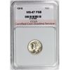 Image 3 : 1916 MERCURY DIME